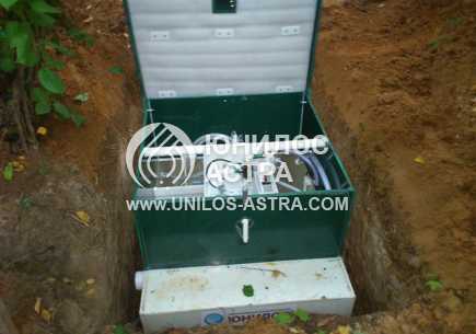 Монтаж септика Астра 8