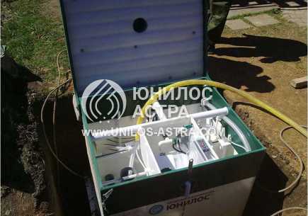 Установка на участке Астра 3